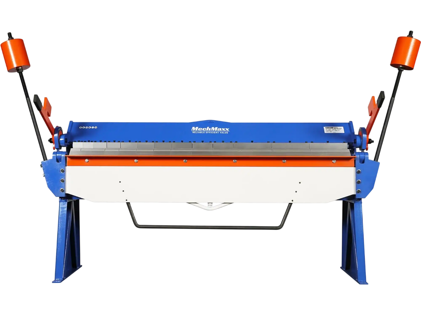 MechMaxx PB8012 Sheet Metal Brake 80" Manual 12 Gauge Adjustable Fingers 6' Heavy-Duty Steel Precision Bending New