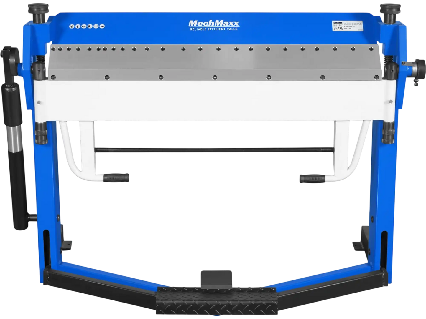 MechMaxx PBA5014' Clamp Pan and Box Brake 50" Light Duty Sheet Metal Folding Machine 0-135° Bending Angle 1.9" Clamping Lift 2" Box Depth New