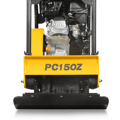 MechMaxx PC150Z Plate Compactor 5.8 HP Reversible with Wheel Kit Extension Plates 5625 lb Centrifugal Force New