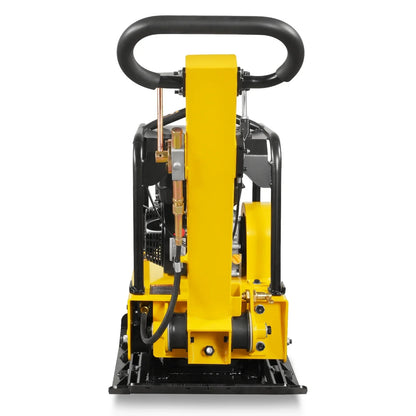 MechMaxx PC150Z Plate Compactor 5.8 HP Reversible with Wheel Kit Extension Plates 5625 lb Centrifugal Force New