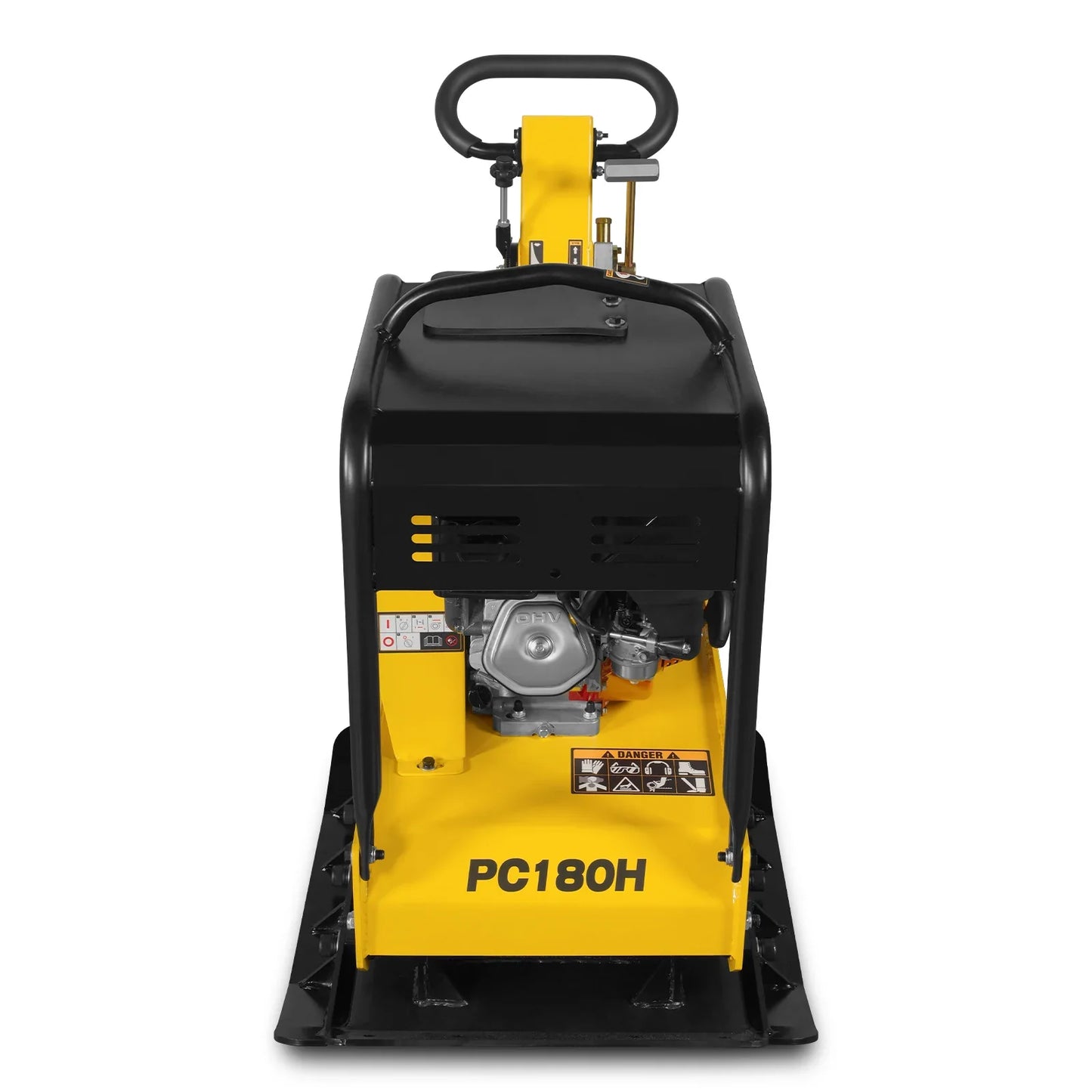 MechMaxx TR60H Tamping Rammer Honda GX270 Reversible Plate Compactor Wheel Kit Extension Plates 6750 lbs Centrifugal Force New