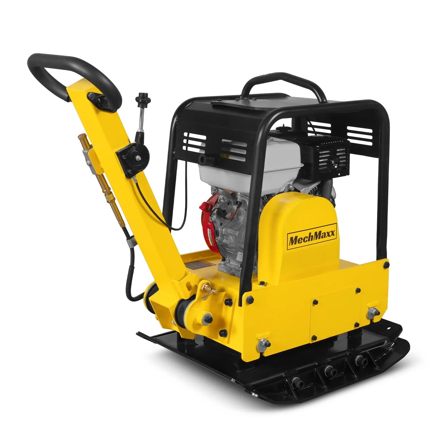 MechMaxx TR60H Tamping Rammer Honda GX270 Reversible Plate Compactor Wheel Kit Extension Plates 6750 lbs Centrifugal Force New