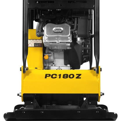 MechMaxx PC180Z Plate Compactor 9 HP Reversible with Wheel Kit Extension Plates 6750 lbs Centrifugal Force New