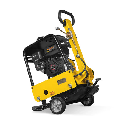 MechMaxx PC180Z Plate Compactor 9 HP Reversible with Wheel Kit Extension Plates 6750 lbs Centrifugal Force New