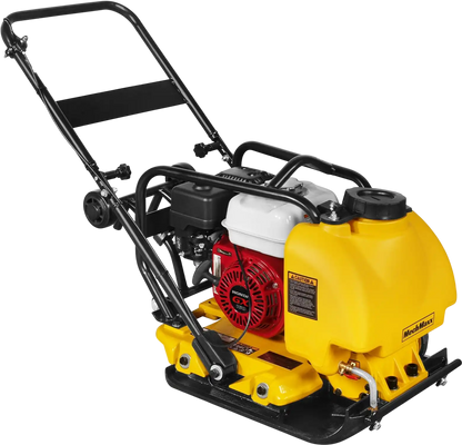 MechMaxx PC80H Plate Compactor Honda GX160 Vibratory Wheel Kit 3150 lbs Centrifugal Force New