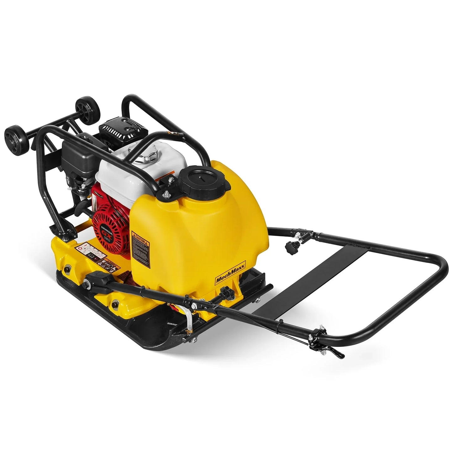 MechMaxx PC80H Plate Compactor Honda GX160 Vibratory Wheel Kit 3150 lbs Centrifugal Force New