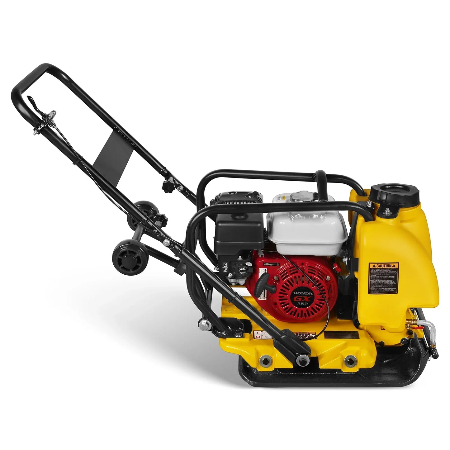 MechMaxx PC80H Plate Compactor Honda GX160 Vibratory Wheel Kit 3150 lbs Centrifugal Force New