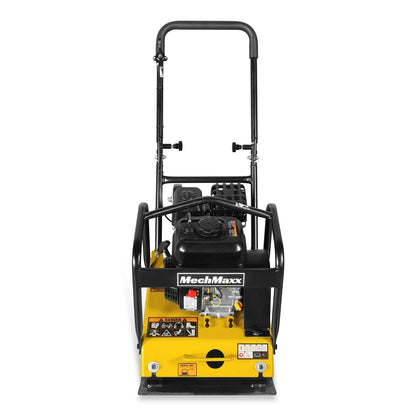MechMaxx PC90Z Plate Compactor 5.8 HP Vibratory with Wheel Kit 3600 lbs Centrifugal Force for Soil Gravel Asphalt Paver Base New