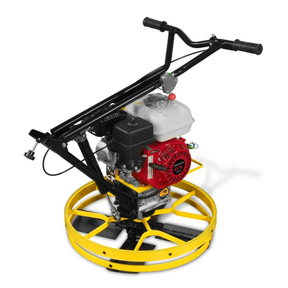 MechMaxx PT22H Power Trowel 23" Walk-Behind Concrete Honda GX160 with Blades and Float Pan New