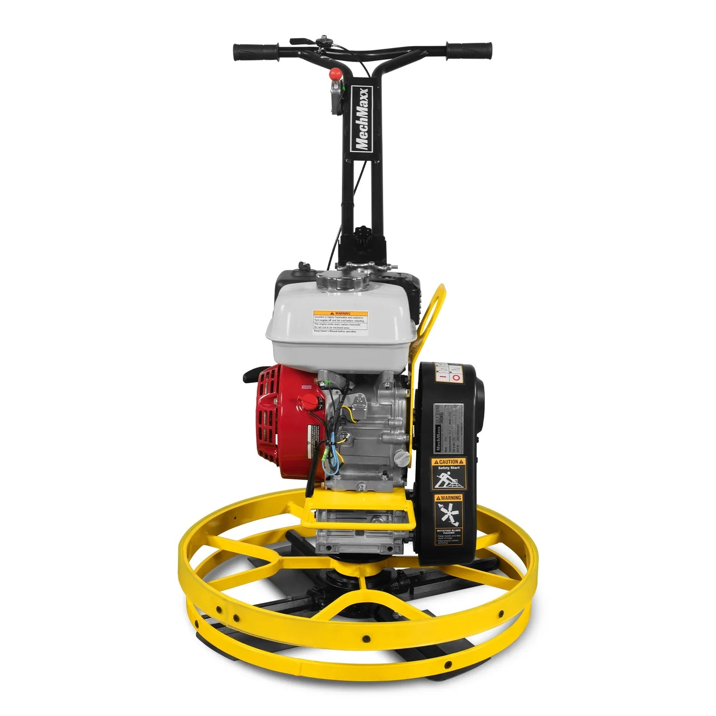 MechMaxx PT22H Power Trowel 23" Walk-Behind Concrete Honda GX160 with Blades and Float Pan New