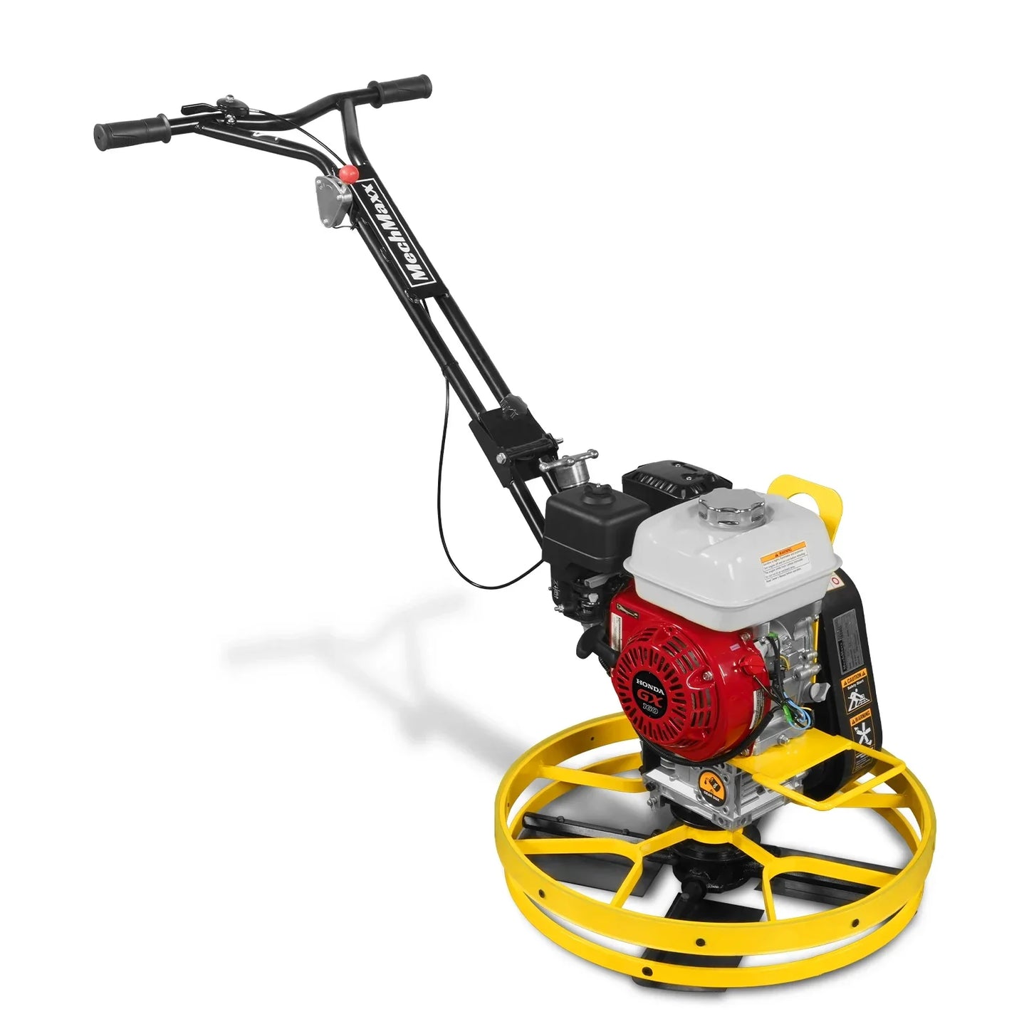 MechMaxx PT22H Power Trowel 23" Walk-Behind Concrete Honda GX160 with Blades and Float Pan New