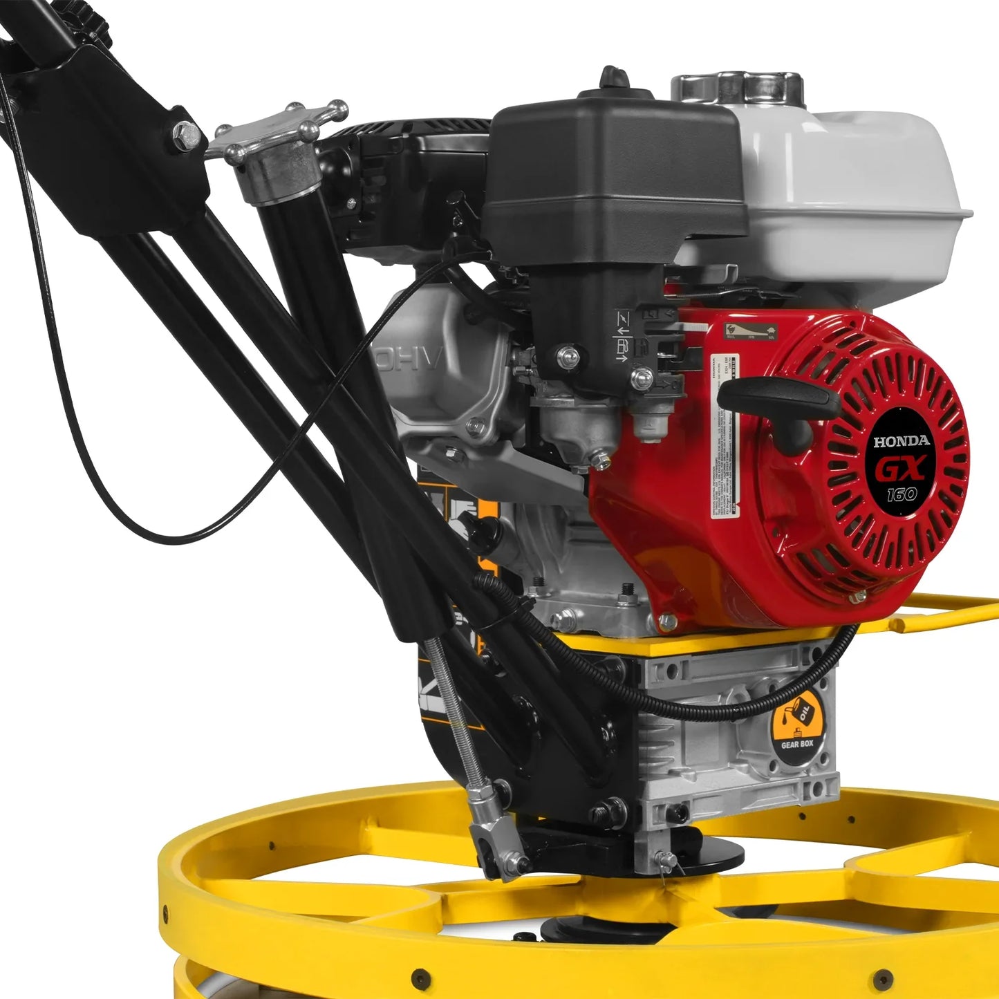 MechMaxx PT22H Power Trowel 23" Walk-Behind Concrete Honda GX160 with Blades and Float Pan New