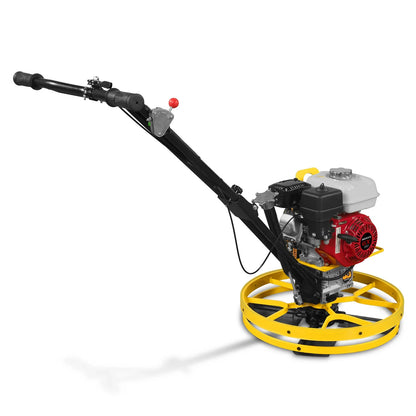 MechMaxx PT22H Power Trowel 23" Walk-Behind Concrete Honda GX160 with Blades and Float Pan New