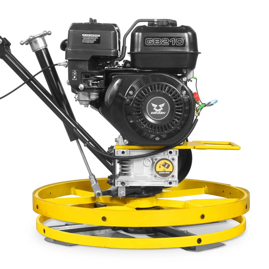 MechMaxx PT22Z Power Trowel 5.8 HP 23" Walk-Behind Concrete with Blades and Float Pan New