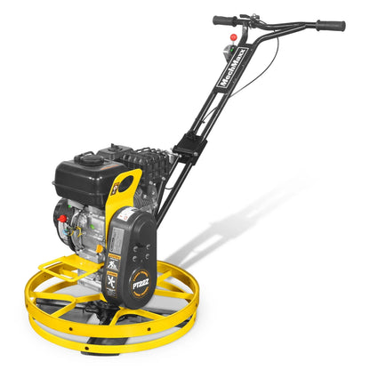 MechMaxx PT22Z Power Trowel 5.8 HP 23" Walk-Behind Concrete with Blades and Float Pan New