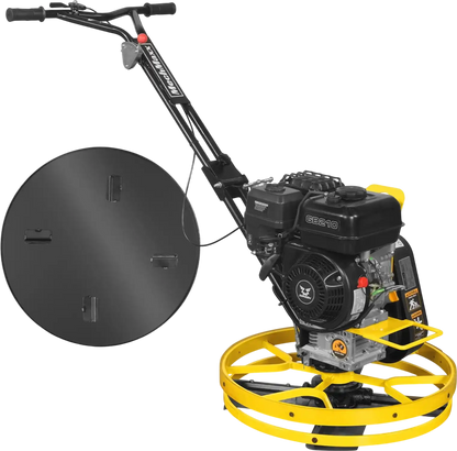 MechMaxx PT22Z Power Trowel 5.8 HP 23" Walk-Behind Concrete with Blades and Float Pan New