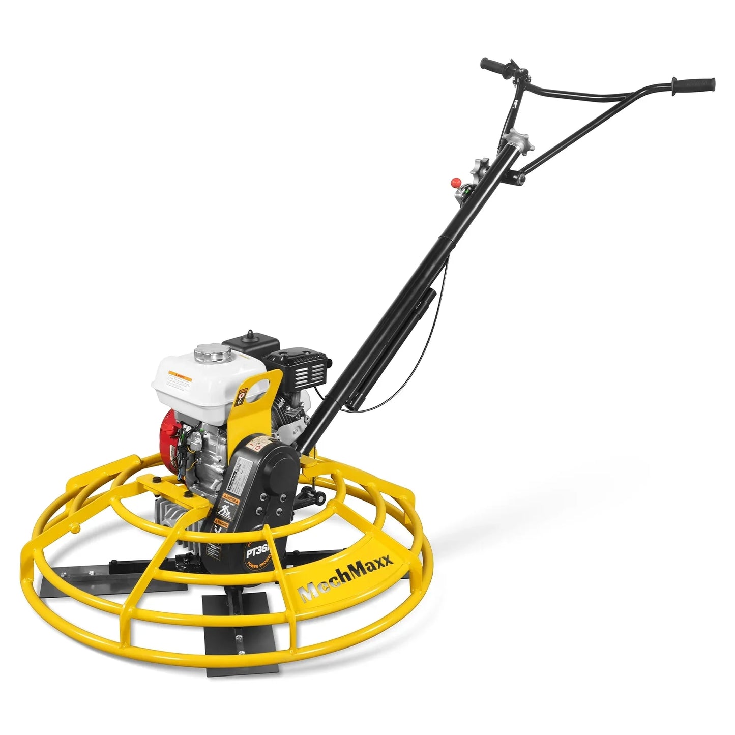 MechMaxx PT36H Power Trowel Honda GX160 36" Walk-Behind Concrete with Blades and Float Pan New