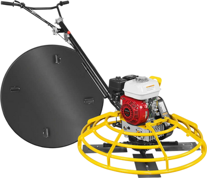 MechMaxx PT36H Power Trowel Honda GX160 36" Walk-Behind Concrete with Blades and Float Pan New