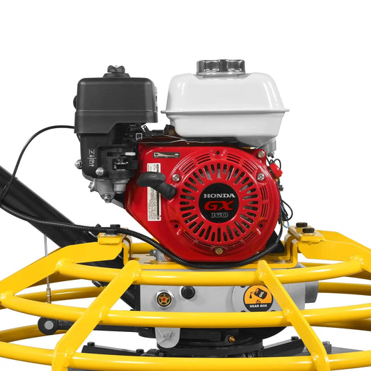 MechMaxx PT36H Power Trowel Honda GX160 36" Walk-Behind Concrete with Blades and Float Pan New