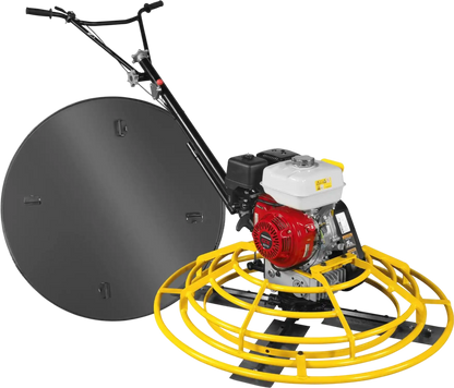 MechMaxx PT46H Power Trowel Honda GX270 44" Walk-Behind Concrete with Blades and Float Pan New