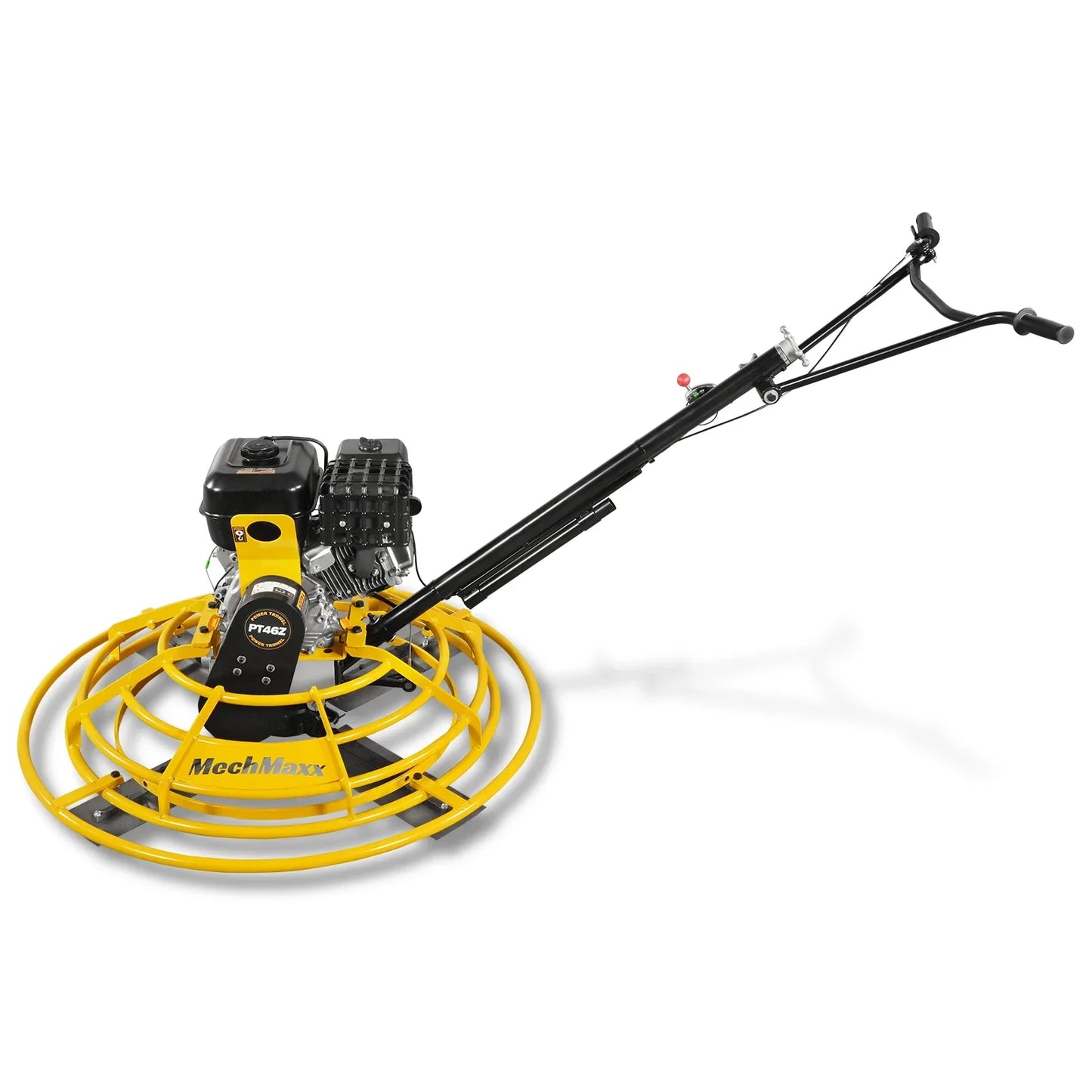 MechMaxx PT46Z Power Trowel 15 HP 44" Walk-Behind Concrete with Blades and Float Pan New