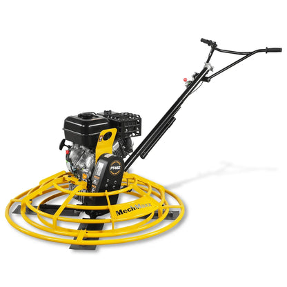 MechMaxx PT46Z Power Trowel 15 HP 44" Walk-Behind Concrete with Blades and Float Pan New