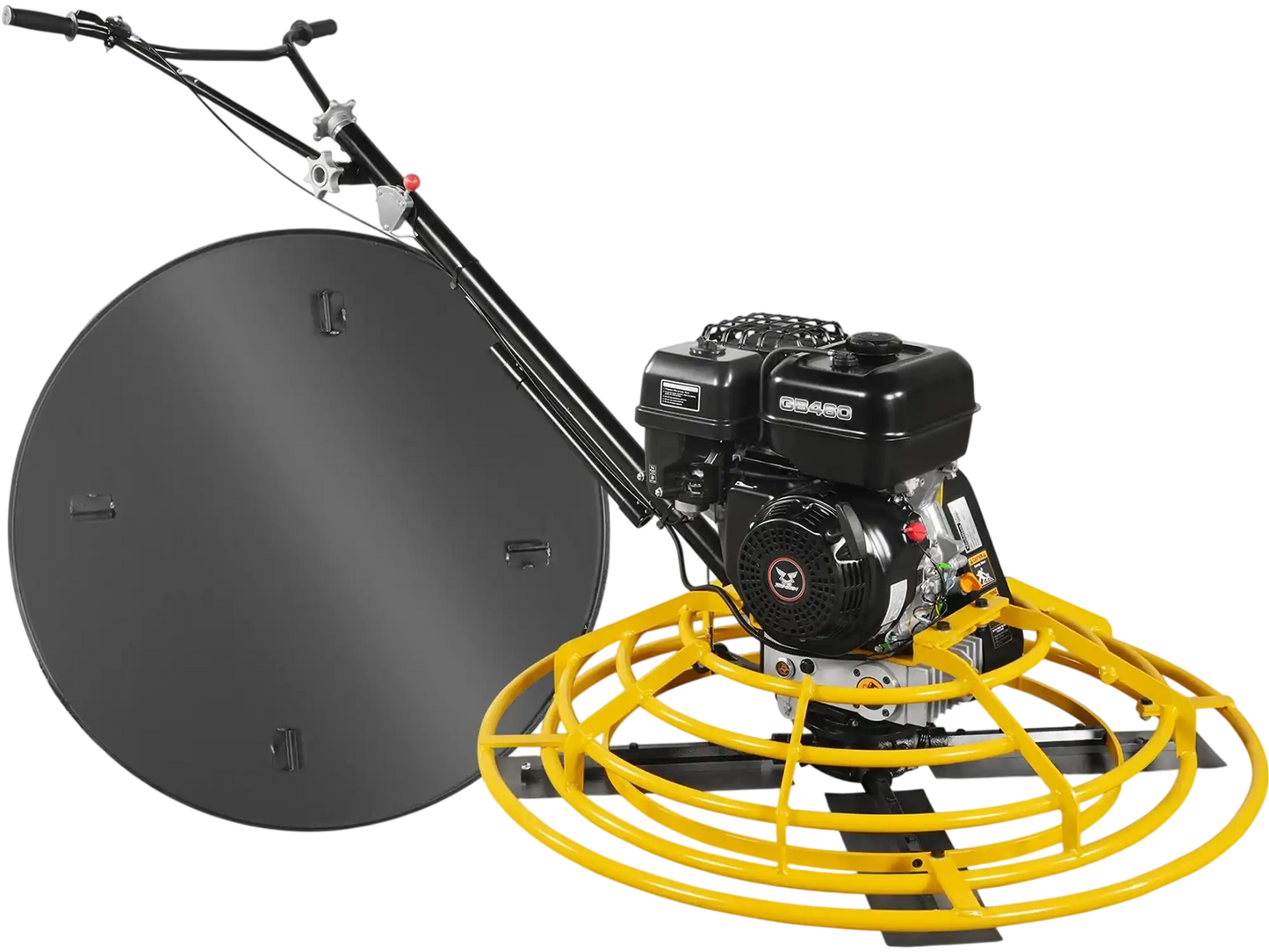 MechMaxx PT46Z Power Trowel 15 HP 44" Walk-Behind Concrete with Blades and Float Pan New