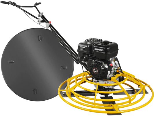 MechMaxx PT46Z Power Trowel 15 HP 44" Walk-Behind Concrete with Blades and Float Pan New