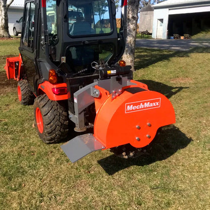 MechMaxx SG24 Stump Grinder 3-Point PTO with 34 Carbide Teeth for 15-45 HP Tractor New