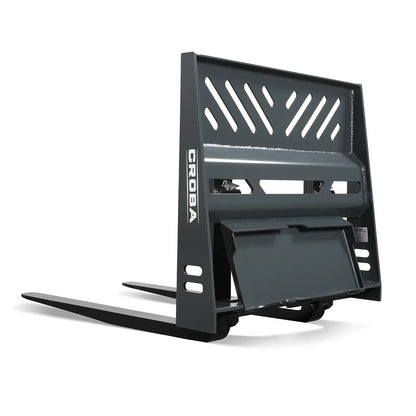 MechMaxx PF36 Skid Steer Forks 36" Mini Skid Steer Pallet Fork Frame Attachment 2204 lbs Weight Capacity New