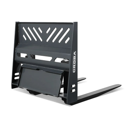 MechMaxx PF36 Skid Steer Forks 36" Mini Skid Steer Pallet Fork Frame Attachment 2204 lbs Weight Capacity New