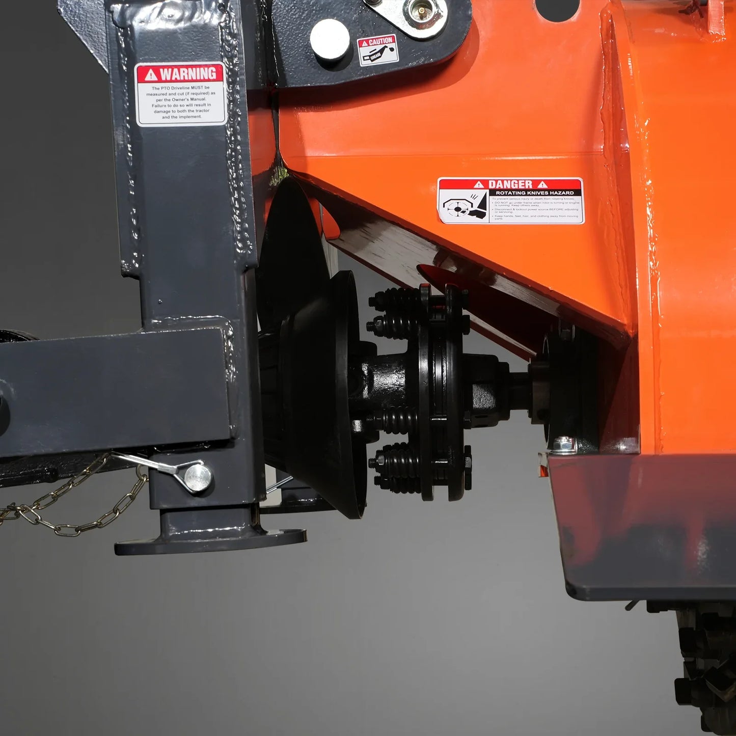 MechMaxx SG24 Stump Grinder 3-Point PTO with 34 Carbide Teeth for 15-45 HP Tractor New