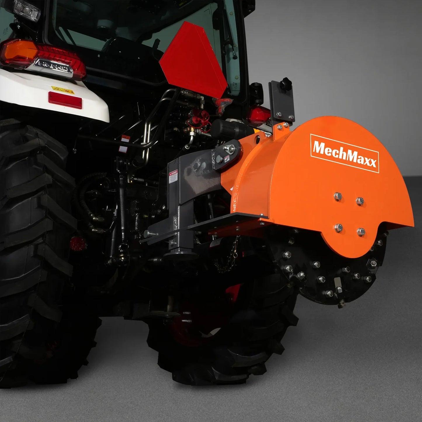 MechMaxx SG24 Stump Grinder 3-Point PTO with 34 Carbide Teeth for 15-45 HP Tractor New