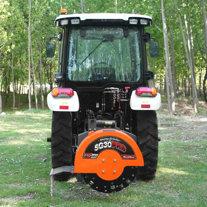 MechMaxx SG30 Stump Grinder 3-Point PTO 30" Flywheel 40-100 HP 44 Carbide Teeth New