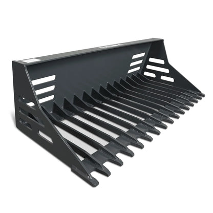 MechMaxx RBT44 Skid Steer Bucket 44" Mini Rock Bucket 25" Overall Depth New