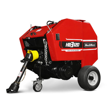 MechMaxx HB3120, HW20, HT100 Hay Equipment Bundles Hay Baler Hay Wrapper Hay Rake Tedder Bundle New