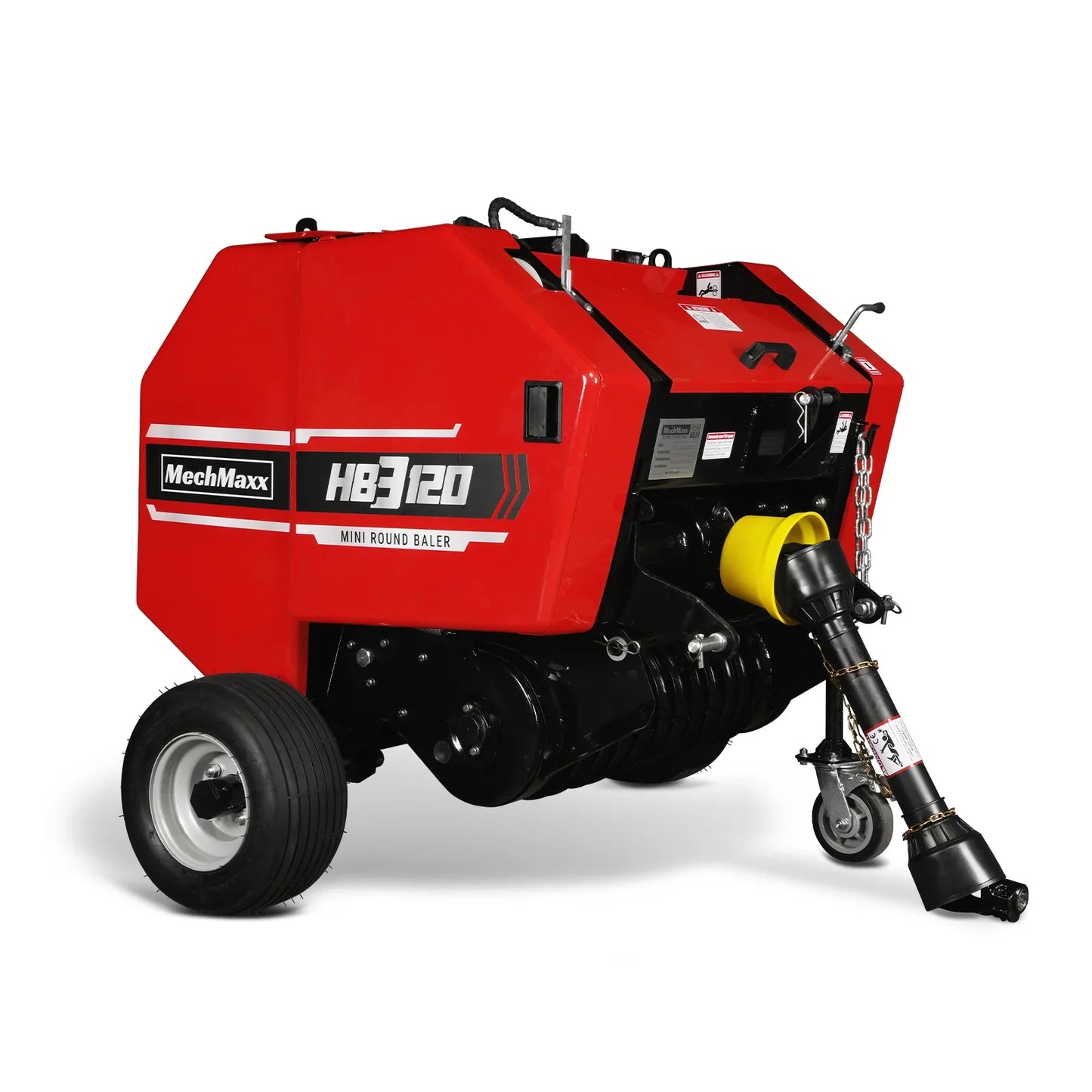 MechMaxx HB3120, HW20, HT100 Hay Equipment Bundles Hay Baler Hay Wrapper Hay Rake Tedder Bundle New