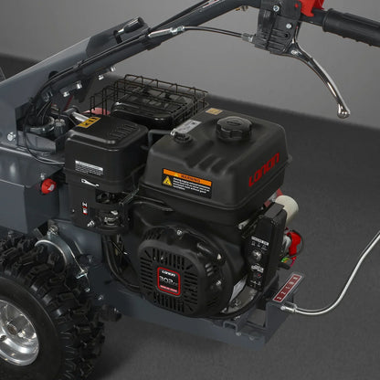MechMaxx SFM27W Flail Mower 27" Walk Behind Self-Propelled Wheeled Electric Start 10HP 302cc New