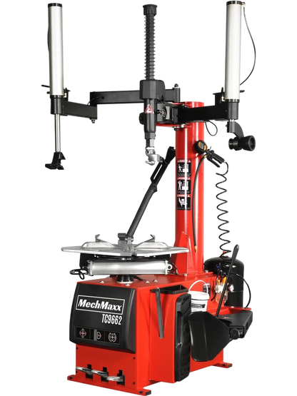 MechMaxx TC9662 Tire Changer 24" Rim Double Assist Arms Swing Arm Wheel Changer with Bead Blaster New