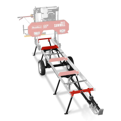 MechMaxx 410719 Sawmill SM-22 Trailer Combo Kit for 13' Track Length New