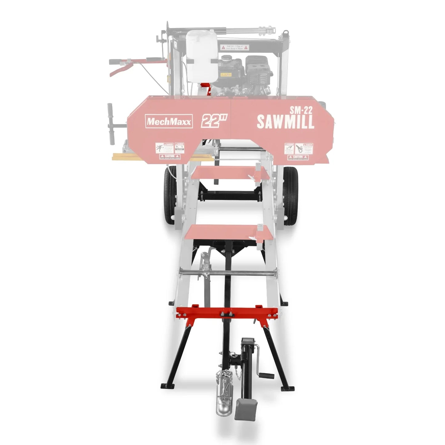 MechMaxx 410719 Sawmill SM-22 Trailer Combo Kit for 13' Track Length New