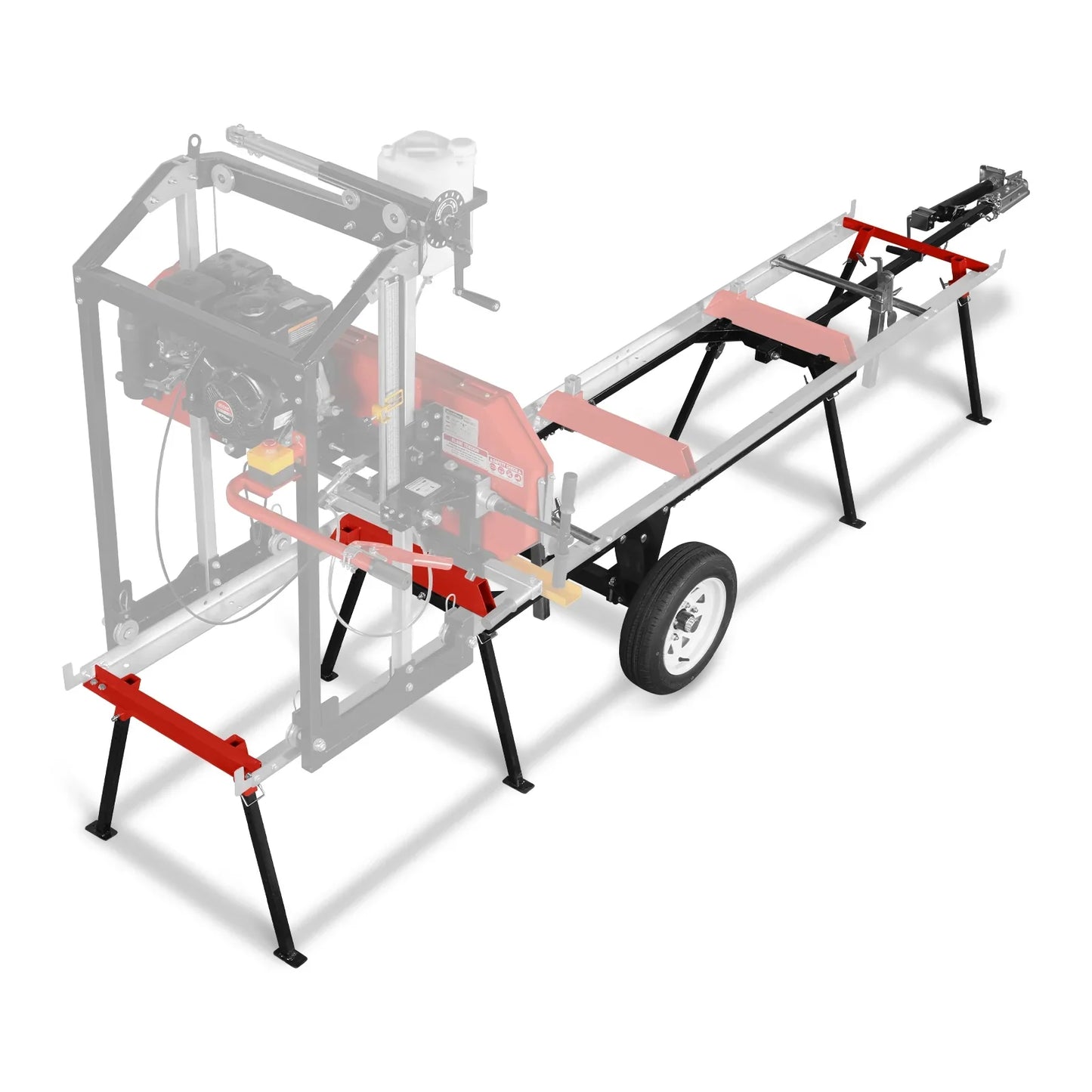 MechMaxx 410719 Sawmill SM-22 Trailer Combo Kit for 13' Track Length New