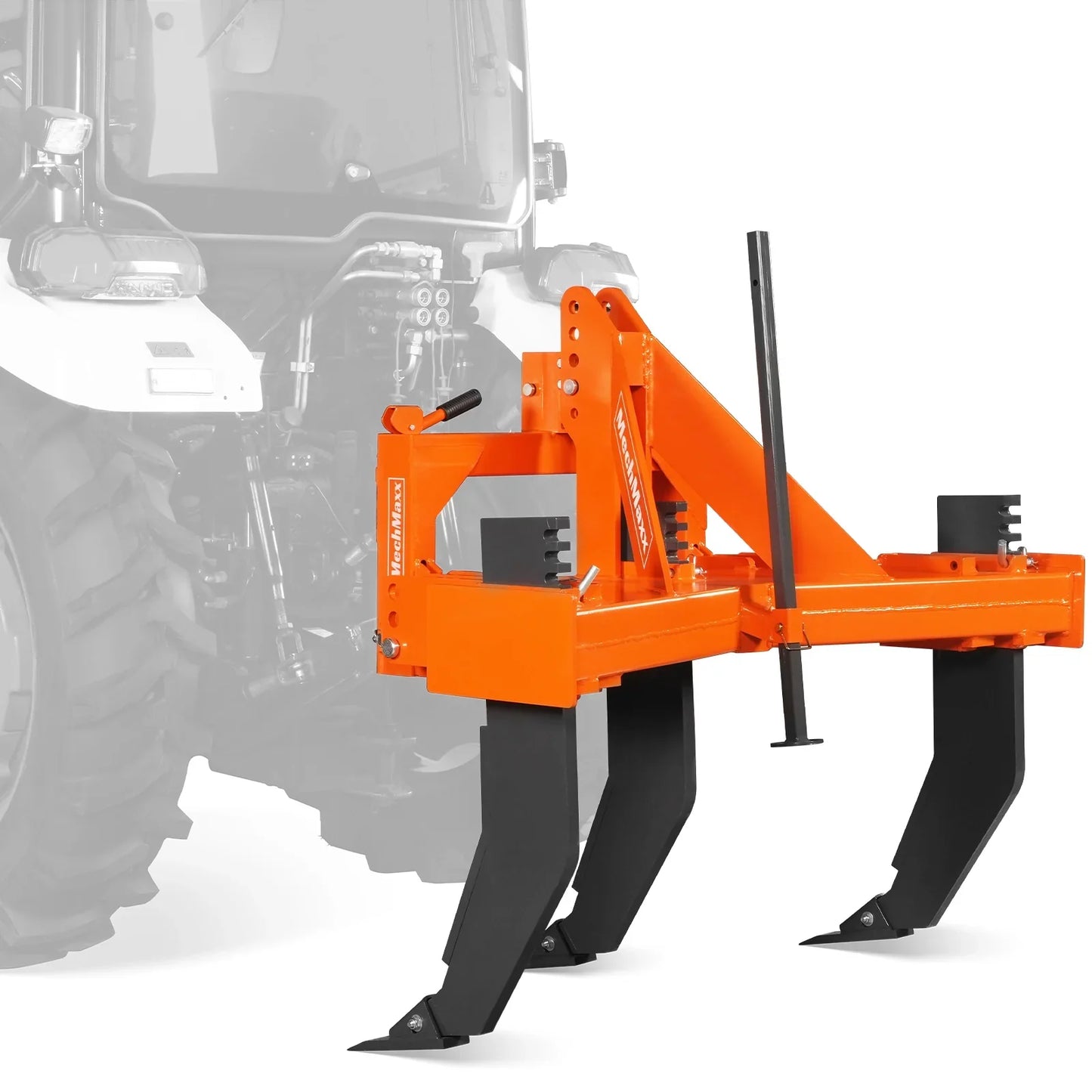 MechMaxx SS3S Subsoiler Heavy Duty 3 Shank Plow Ground Ripper 3 Point Hitch Cat 1 & 2 New