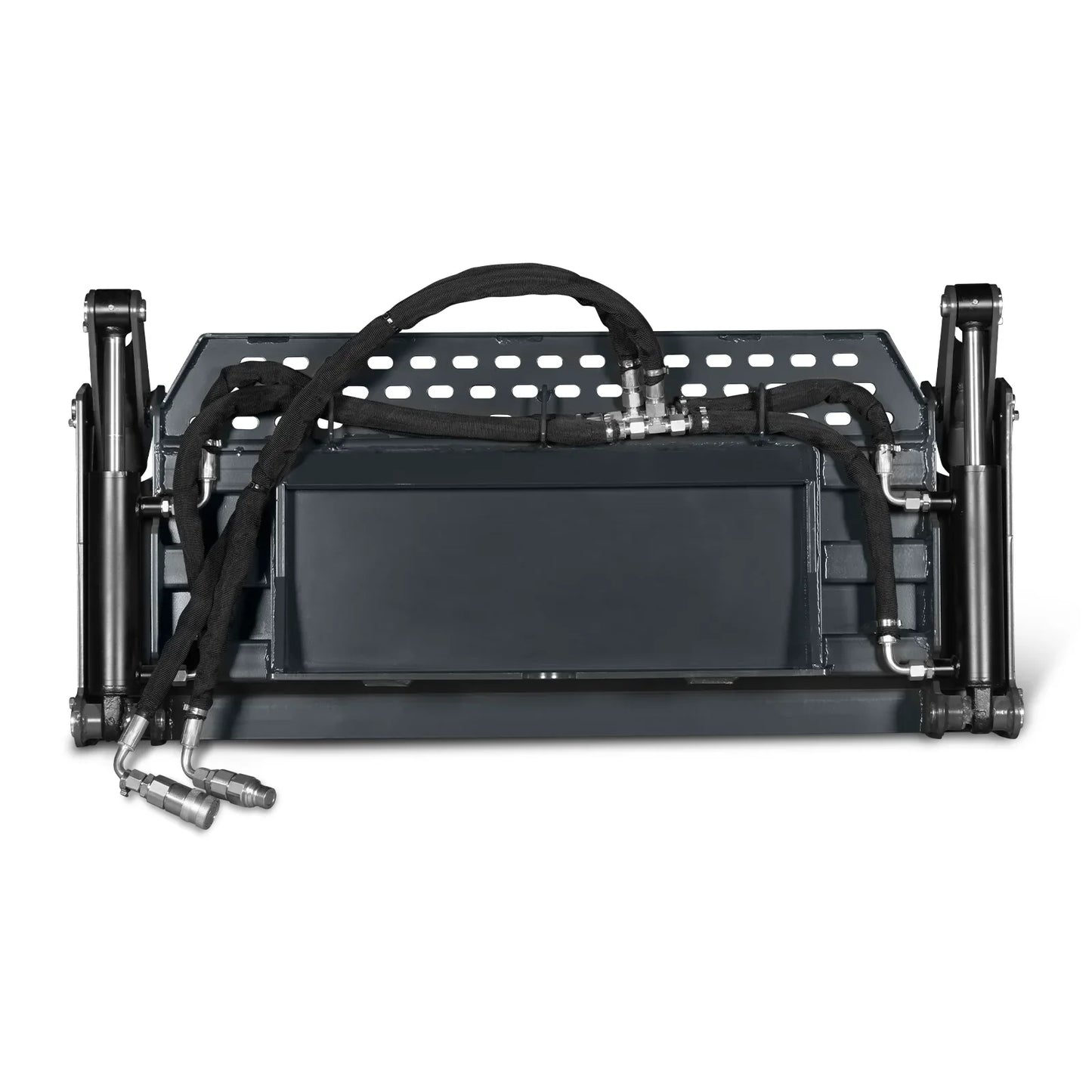 MechMaxx BT44 Skid Steer Bucket 44" 4"-1 Combo Mini Attachment Quick Attach Universal Mount New