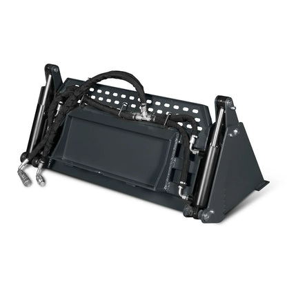 MechMaxx BT44 Skid Steer Bucket 44" 4"-1 Combo Mini Attachment Quick Attach Universal Mount New
