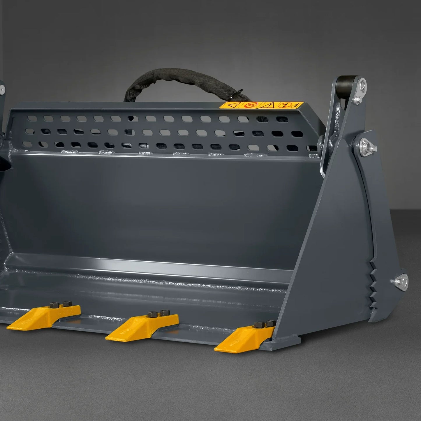 MechMaxx BT44 Skid Steer Bucket 44" 4"-1 Combo Mini Attachment Quick Attach Universal Mount New