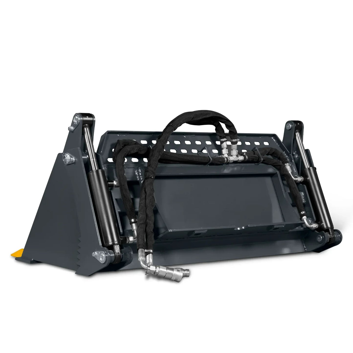 MechMaxx BT44 Skid Steer Bucket 44" 4"-1 Combo Mini Attachment Quick Attach Universal Mount New