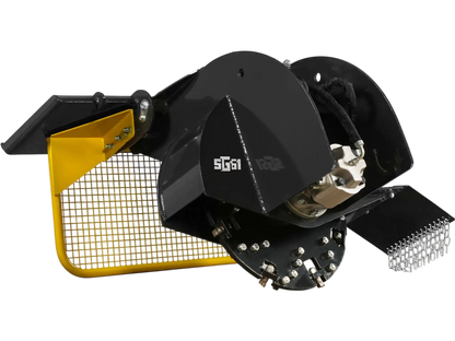 MechMaxx SG61 Stump Grinder Skid Steer Loader Attachment 34 Carbide Teeth 18-23 GPM New