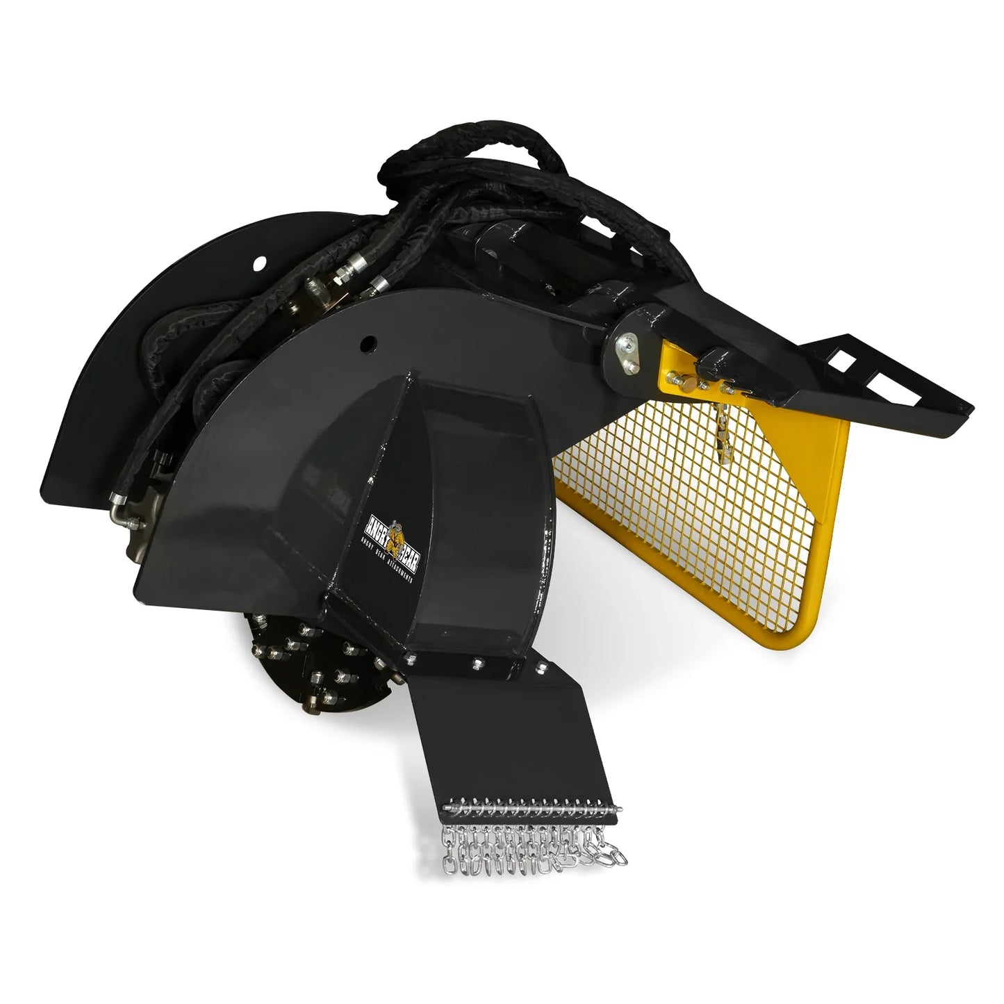MechMaxx SG61 Stump Grinder Skid Steer Loader Attachment 34 Carbide Teeth 18-23 GPM New