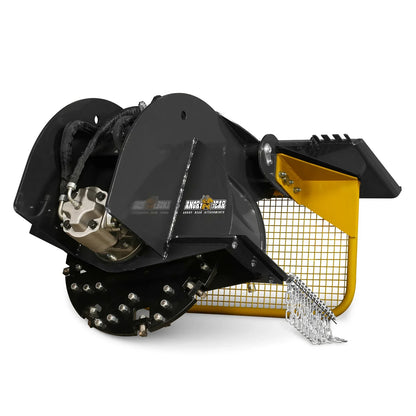 MechMaxx SG61 Stump Grinder Skid Steer Loader Attachment 34 Carbide Teeth 18-23 GPM New